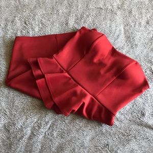 Gently Used: Brat Star Orange Strapless Dress
